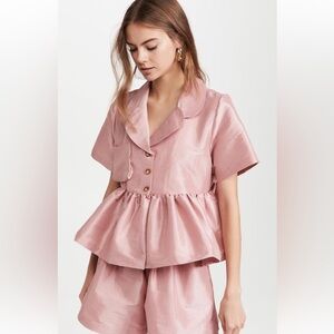 Kika Vargas top - NWOT - large